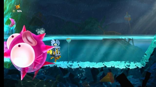 Rayman Legends. 60. Этап Гло-Гло