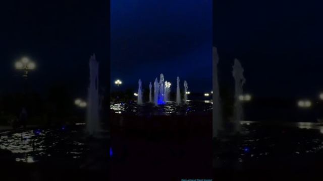Фонтан на набережной Ярославля! Живой звук!