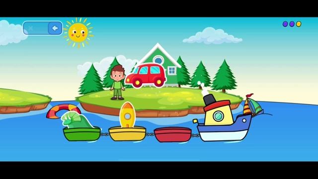 Мультик для малышей, морские приключения.