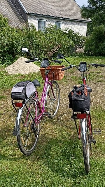 ДЕРЕВЕНСКАЯ ЖИЗНЬ ВЕЛОСИПЕДОВ🚴♀️