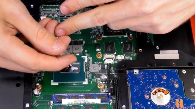 Чистка ноутбука MSI