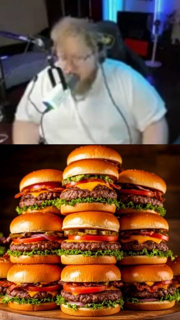 ТОХА VS ГОРА БУРГЕРОВ!🍔🍔🍔