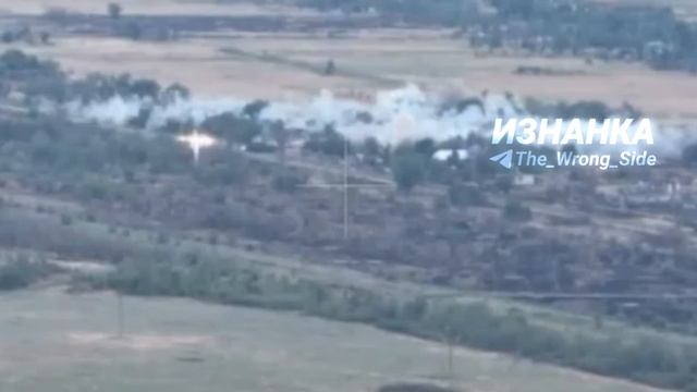 Поражение ПВД 118 омбр ВСУ с применением РБК-500 в районе н.п. Малая Токмачка в Запорожской области…