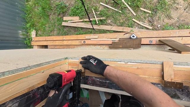 Простая БАНЯ 3х4 своими руками! Пошаговый процесс строительства! Как сделать крутой фасад