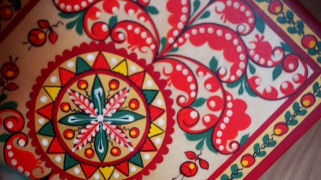 Росписи Русского Севера.
Вологодские сувениры