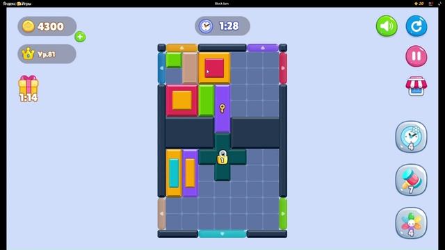 Block Jam или Color Block Jam прохождение Уровни 76, 77, 78, 79, 80, 81, 82, 83, 84, 85