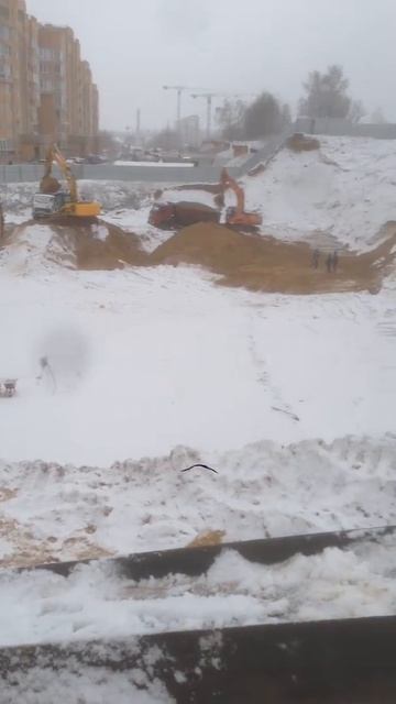 Разработка котлована г  Красногорск2