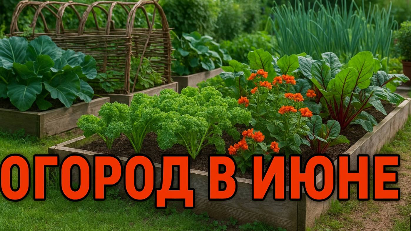 ОГОРОД, КОТОРЫЙ ВСЕ ОБСУЖДАЮТ! УНИКАЛЬНО В ИЮНЕ