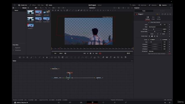 41 - Creating a SciFi Scene with Sky Replacement in Fusion