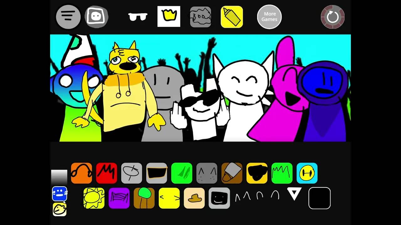 Выпрыгнувшие черви 😱 Песня Incredibox Sprunki