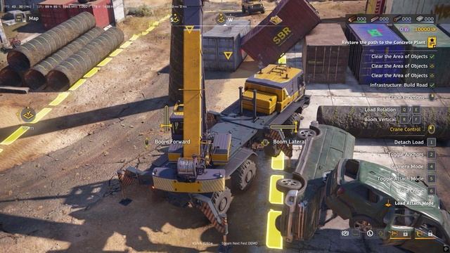 RoadCraft — Погружаемся в стройку с головой Увлекательная игра для ценителей дорожной техники.