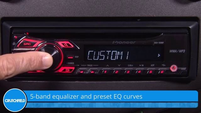 Pioneer DEH-150MP Display and Controls Demo Crutchfield Video [get-save.com]