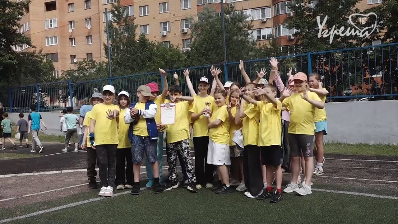 Веселые старты в лагере «Солнышко»