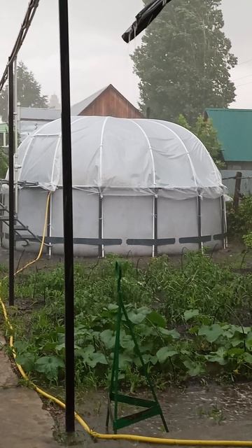 Шатер для бассейна