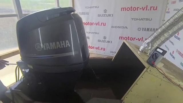 Запуск двигателя Yamaha F90 EFI