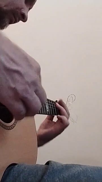 Фрагмент пьесы для гитары - Guitar piece fragment