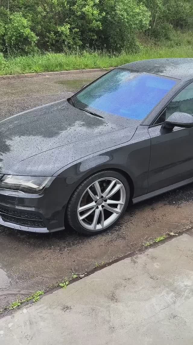 Audi A7 после крокодилов: жёсткий ребилд литых дисков 🔥 Выскоточная правка дисков ауди в Минске 👍