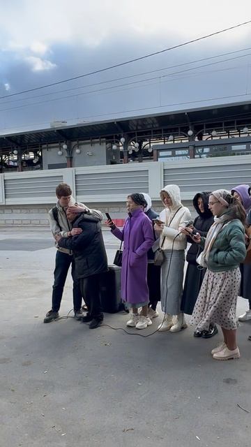 МОЛОДЁЖНОЕ СЛУЖЕНИЕ НА ВОКЗАЛЕ