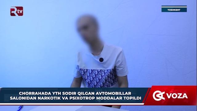 Чорраҳада ЙТҲ содир қилган автомобилларнинг салонидан наркотик ва психотроп моддалар топилди