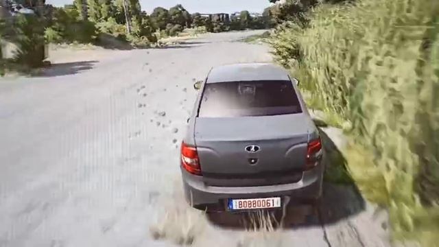 Реалистичное ДТП Лада гранта