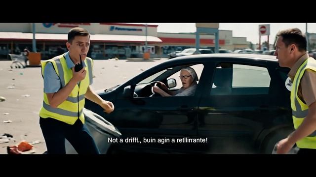 Бабка дрифтует на Приоре #приколы