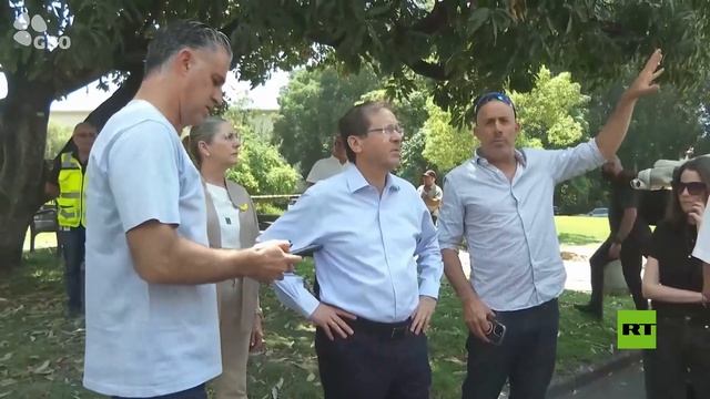 الرئيس الإسرائيلي يزور معهد "وايزمان" المتضرر جراء القصف الإيراني