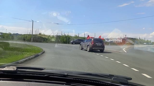 Автопробег в честь Дня Победы г. Орск 9.03.2025год.