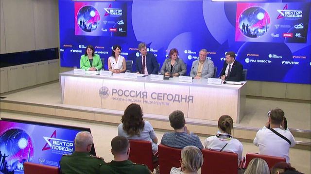 Пресс-конференция Всероссийского фестиваля популяризации науки «Вектор Победы»