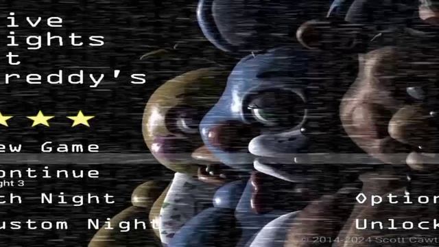 Five nights at Freddy's 2 вторая и третья ночь