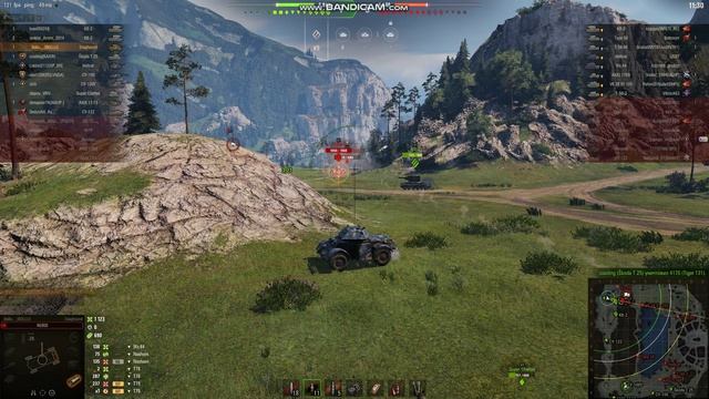 139 Бой в танчиках Staghound Рандом
