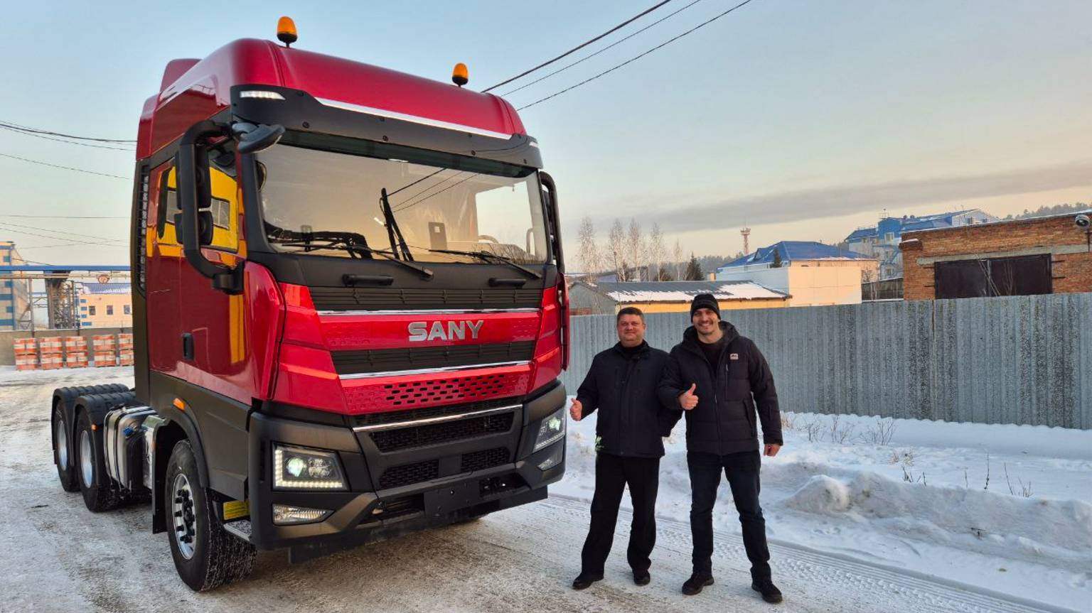 Тягач Sany S585 6x4 ADR доступен к продаже
