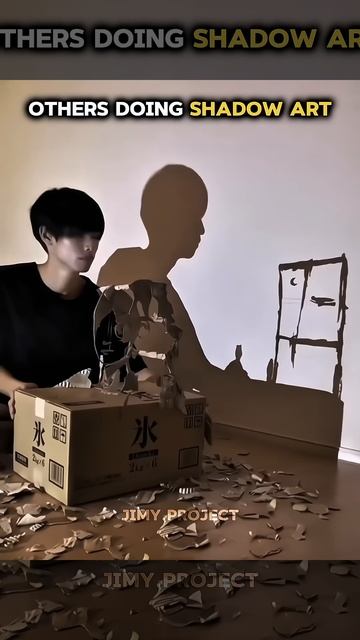 Others doing shadow art vs The Last One.
