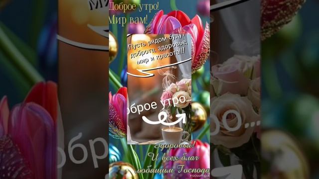 Доброе утро🎀 Пусть всё сбудется, что пожелает💖🌝