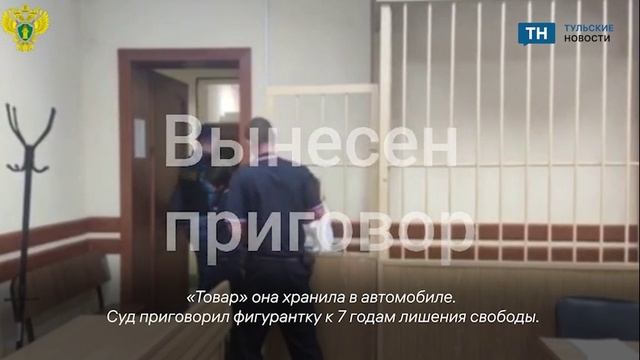 22-летнюю москвичку приговорили к 7 годам колонии за сбыт наркотиков в Туле