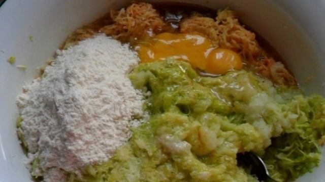 Картофельно-кабачковые драники