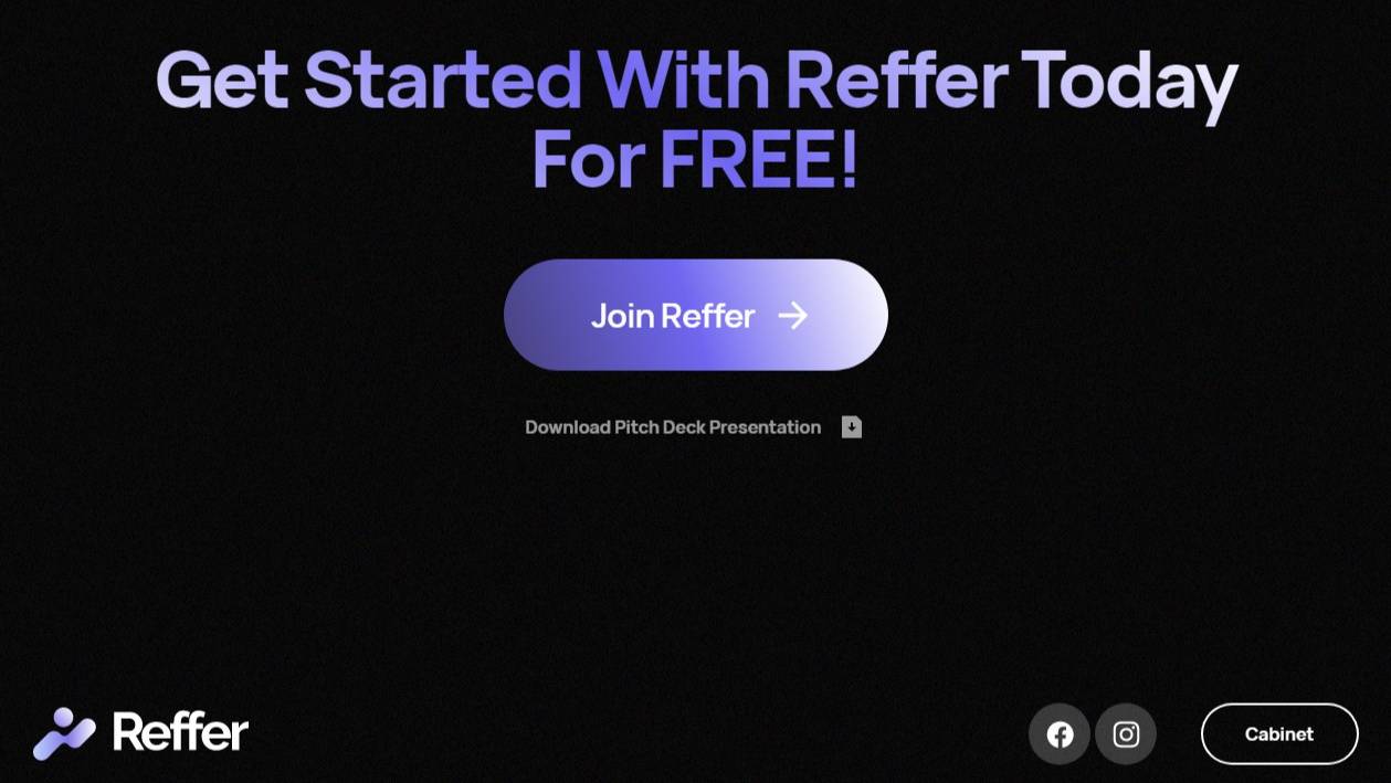 Добро пожаловать в мир Reffer AI