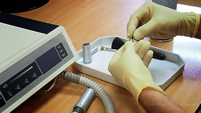 Чистка ручки мотора и держателя фрез SX-35 и Podo Q