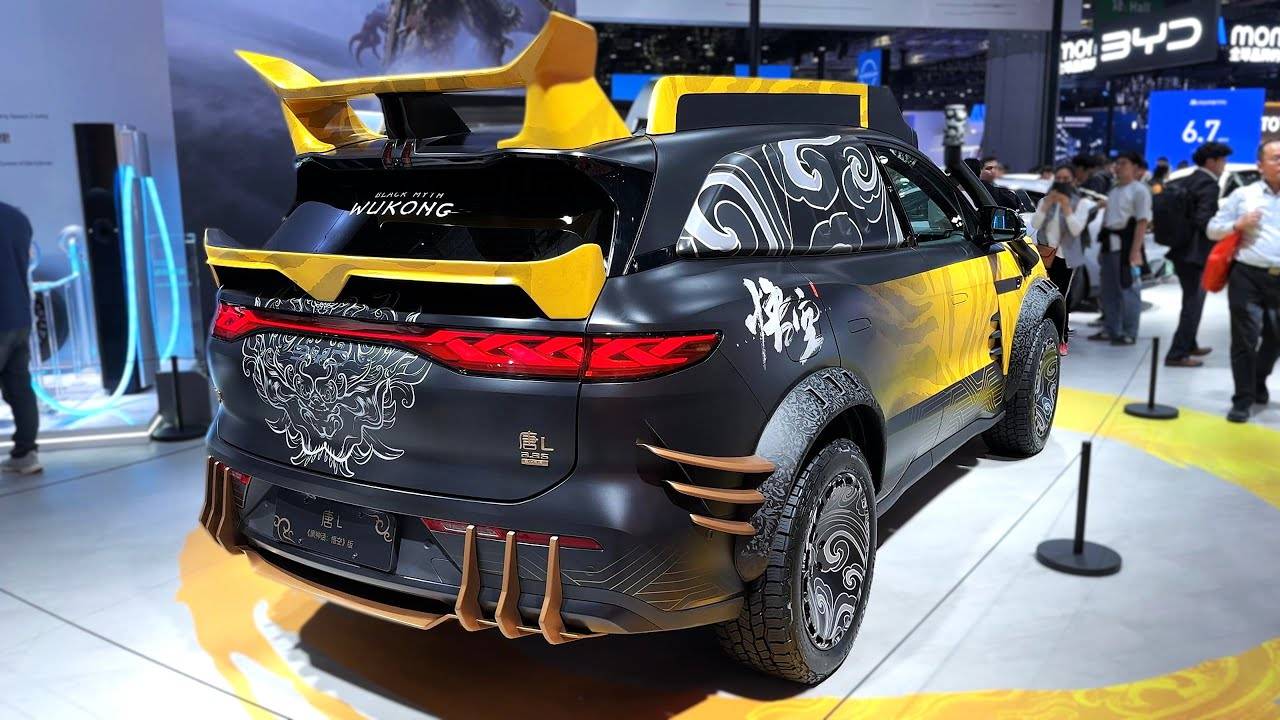 Абсолютно новый BYD TANG L PHEV Black Myth: обзор Wukong Edition — Шанхайский автосалон 2025 г. |