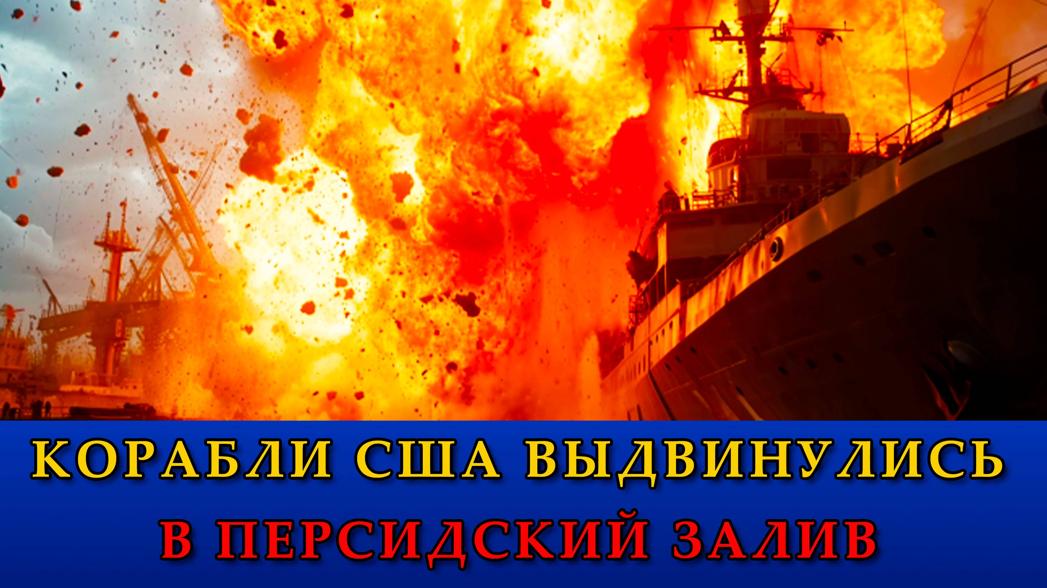 Корабли США выдвинулись в Персидский залив.