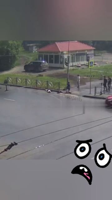 авто леди, сбила леди