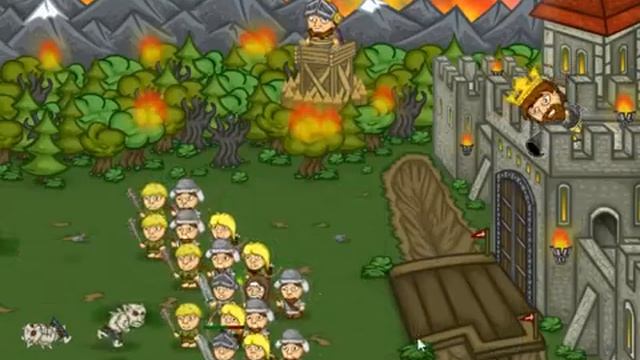 Полное прохождение Knight vs Zombies