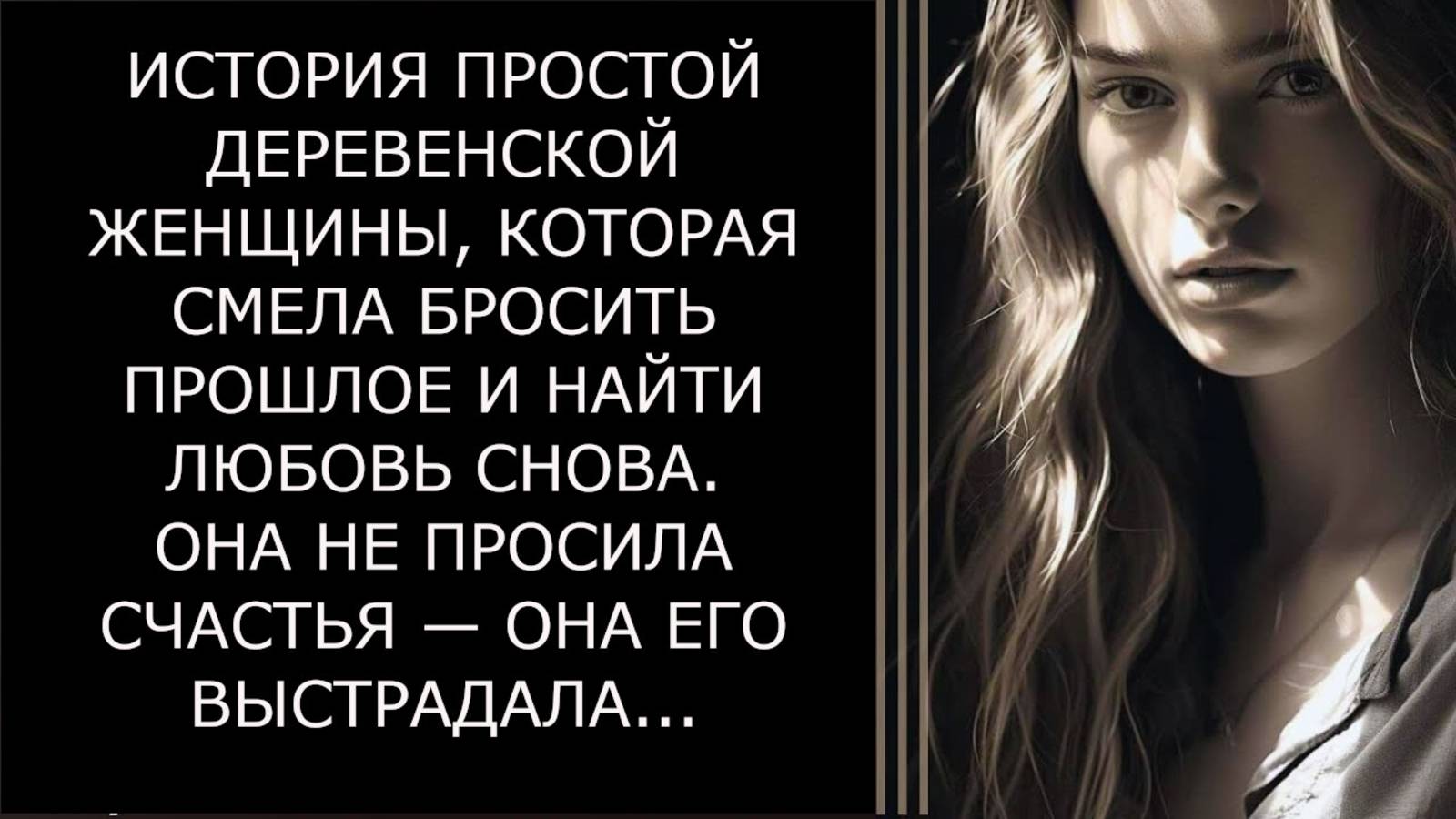 Истории из жизни. ИСТОРИЯ ПРОСТОЙ ДЕРЕВЕНСКОЙ ЖЕНЩИНЫ Аудио рассказы, Жизненные истории слушать