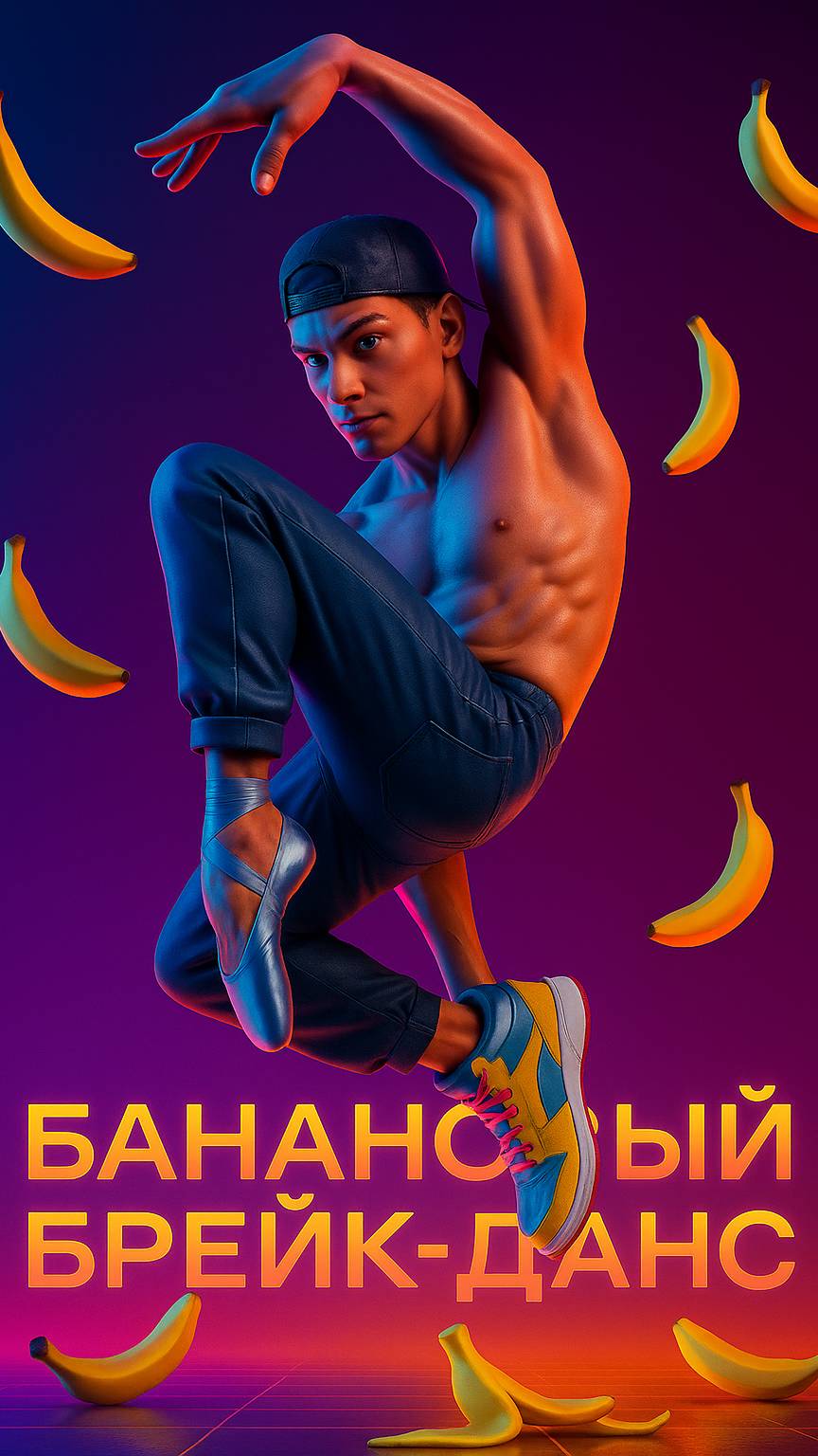 Банановый Брейк-Данс – Танец, юмор и позитив! | Песня от orDor