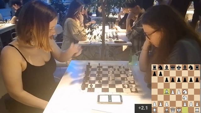 ЗАПРЕМУВИЛА ПЛОТИНУ! Даша vs Настя Л #chess #шахматы #repchess #блиц