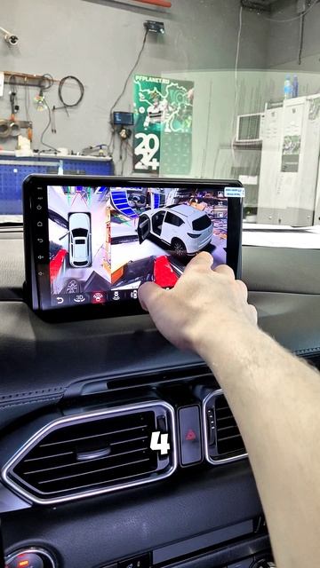 Установка магнитолы #Андроид #Parafar #PFPF981-9 серии XHD360 в #Mazda #CX5