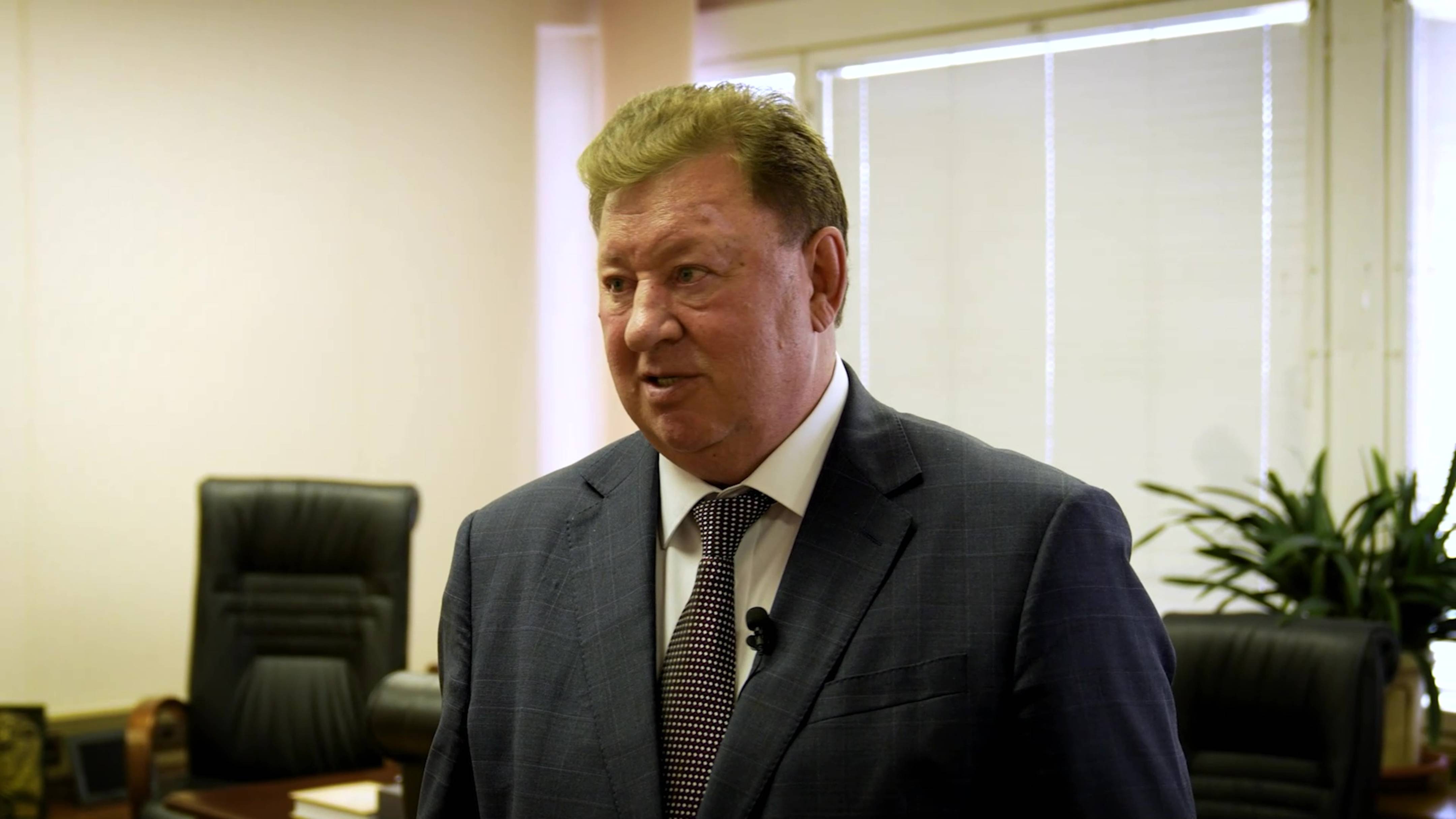 Владимир Кашин дал интервью телеканалу Белрос