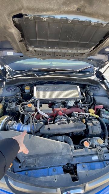 2010 Subaru Impreza WRX STI под капотом