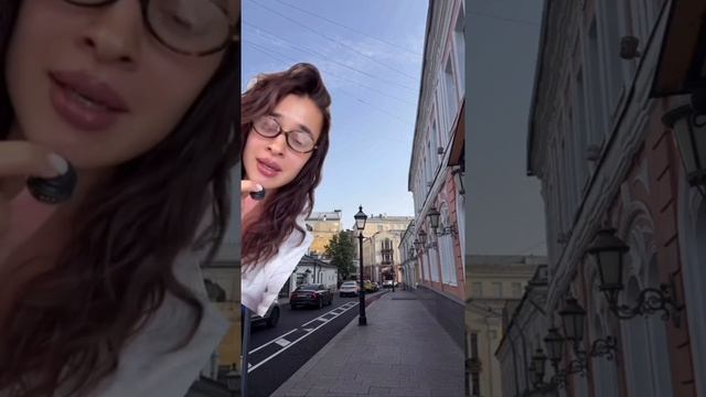 Эмоции от переезда в Москву из цветущего сада - невозможно подделать !!!