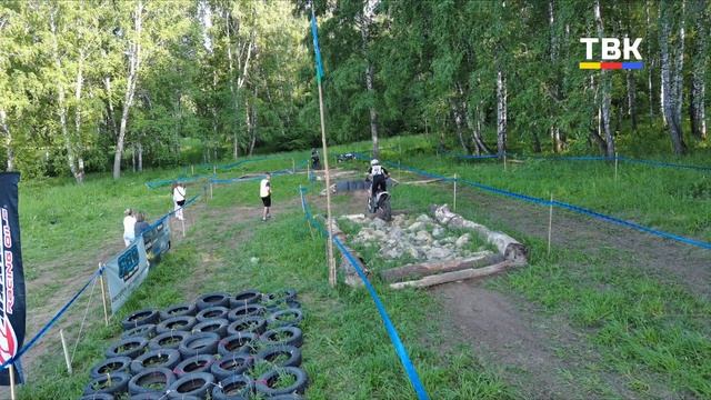 «Лебедевский формат» под Искитимом: мотодистанцию прошли полсотни участников