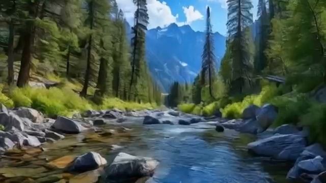 Инструментальная музыка “Тени горной реки”